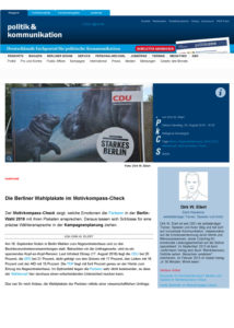 Die Berliner Wahlplakate im Motivkompass-Check - politik-kommunikation
