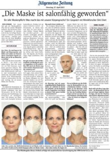 Allgemeine Zeitung - Die Maske ist salonfähig geworden