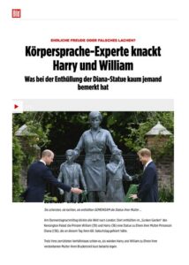 Körpersprache-Experte knackt Harry und William Körpersprache-Experte knackt Harry und William - BILDplus